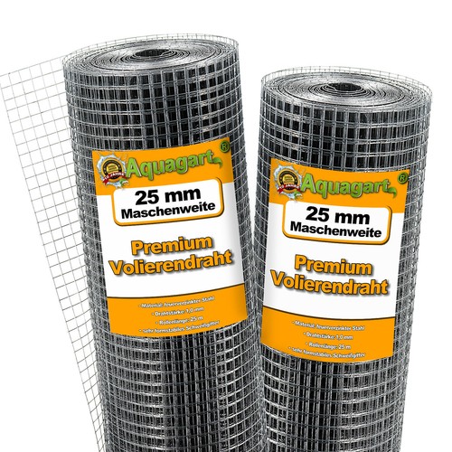 25m volierendraht - 25m, x