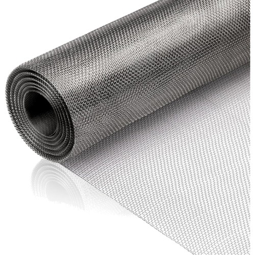 Drahtgitter edelstahl 30x250cm - edelstahl,