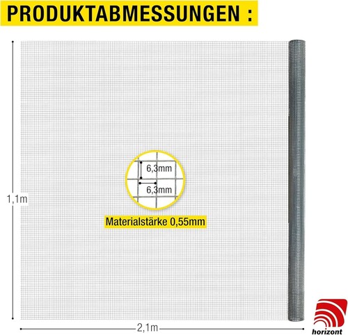 Wühlmausgitter verzinkt